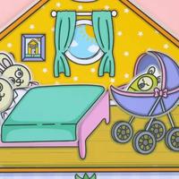 Gambar paper doll little house book mainan bongkar pasang - sudah dirakit - 18cm x 12cm dari Cionara Exito Shop undefined 3 Tokopedia