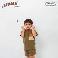 Gambar Minimuu Limma Series - Baju dan Celana Anak/ Kaos Katun Unisex/ Kaos - Una Pants, XL dari Harikoa undefined 3 Tokopedia