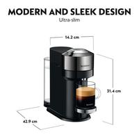 Gambar Nespresso Vertuo Next Deluxe Coffee Machine Silver, with Aeroccino3 dari Nespresso Official Store undefined 3 Tokopedia