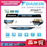 Gambar Daikin AC Split Dinding Inverter Star Thailand R32 2.5 PK (2 1/2 PK) dari PUSAT PENDINGIN JABODETABEK undefined 1 Tokopedia