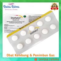Gambar Disflatyl 40mg 1Strip isi 10 Tablet Kunyah Obat Kembung & Penimbun Gas dari Revina.farma undefined 1 Tokopedia