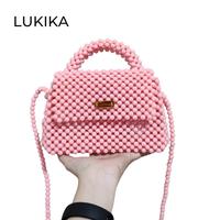 Gambar Apem Bag - beadsbag, tas manik, tas mote, tas wanita - Pink Fanta dari LUKIKA_official undefined 1 Tokopedia
