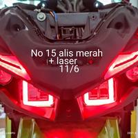 Gambar LAMPU PROJIE LED 2 SINAR UNTUK VARIO 125 150 L3D,LAMPU KUMPLIT ASLINYA dari Beningcream undefined 1 Tokopedia