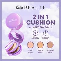 Gambar BPOM KAILA BEAUTE 2-in-1 Cushion SPF 50+ PA+++ Compact Powder Cushion - Caramel Beige dari Cosmetici undefined 1 Tokopedia