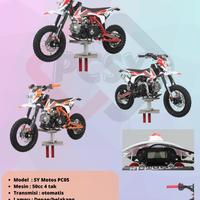 Gambar MOTOR MEDIUM TRAIL SYMOTOS 50CC FULL MATIC LAMPU SENT DAN SPIDOMETER - Hitam dari RAFAEL TOY'S undefined 1 Tokopedia