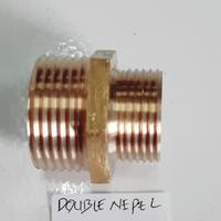 Gambar Dobel nepel 1 x 3/4 double niple1 x 5/8 1 x 1inch dobel nepel kuningan - 1 x 1 inch dari BARJAYA BERKAH undefined 5 Tokopedia