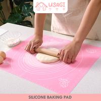 Gambar Usagi Silicone Baking Pad / Mat Alas Adonan Gilingan Dough Pad - Biru Muda dari USAGI.LIVING undefined 1 Tokopedia