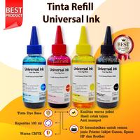 Gambar Tinta printer universal semua merk canon hp epson - Merah, Tinta+Suntik dari SSWOW undefined 1 Tokopedia