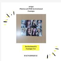 Gambar [ READY INA ] aespa PHOTOCARD OFFICIAL - POB Fansign Invitational - Karina BOP dari HAENGBOKHAEE undefined 1 Tokopedia