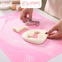 Gambar Usagi Silicone Baking Pad / Mat Alas Adonan Gilingan Dough Pad - Biru Muda dari USAGI.LIVING undefined 3 Tokopedia