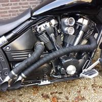 Gambar Lakban knalpot Motor Tahan Panas Exhaust Warp 10 Meter Terbaik Origina - Hitam dari bellaruma_NEW undefined 4 Tokopedia