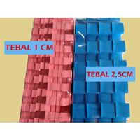 Gambar Alas Lantai Bermain Eva Foam TEBAL 2,5CM / Matras Puzzle 30x30 cm - Biru Tua dari Nayla ID undefined 3 Tokopedia