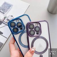 Gambar Case iPhone 13 Pro Max Pelindung Camera Magsafe Transparan Casing HP - Black, iPhone 13 dari Toko Pase undefined 3 Tokopedia