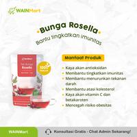 Gambar Bunga Rosella Teh Rosela Artisan Minuman Antioksidan Pewarna Alami dari Wainmart Banjarmasin undefined 3 Tokopedia
