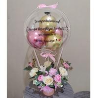 Gambar Buket Bucket FULL Bunga Balon Small Caldora.id BL15 dari caldora undefined 5 Tokopedia
