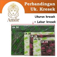 Gambar Kantong plastik kresek Millenium ukuran 15 cm lebar halus tebal - Hitam dari Amor Plastik undefined 3 Tokopedia