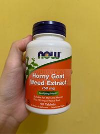 Gambar NOW Foods Horny Goat Weed Extract 750 mg 750mg 90 tablets ORI SEGEL dari BhinnekaSupplement undefined 2 Tokopedia