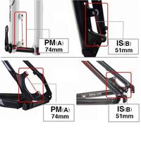 Gambar Adaptor Kaliper Rem Cakram Sepeda 180mm 203mm IS PM Merk Ztto - F/R 180 PM dari techdeckuser undefined 4 Tokopedia
