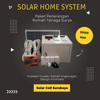 Gambar Penerangan Rumah Tenaga Surya Solar Home System 50wp dari Solar Cell Surabaya undefined 3 Tokopedia