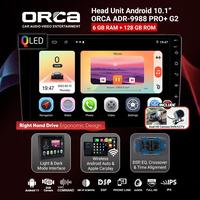 Gambar Headunit Android Auto CarPlay 9″ inch ORCA ADR-9988 PRO+ Plus DVR dari HRV OTOMOTIVE X PRO undefined 1 Tokopedia
