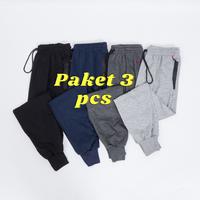 Gambar Paket Hemat Dapat 3 Pcs Celana Jogger Pria Wanita - XXL dari CAHAYA GROSIR99 undefined 1 Tokopedia
