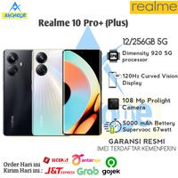 Gambar REALME 10 PRO PLUS 12+12/256 GB NEW SEGEL GARANSI RESMI REALME 10PRO+ - Hyperspace Gold, RAM 8/128 dari Alpa Phone undefined 1 Tokopedia
