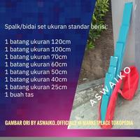 Gambar spalk, bidai set tas satu ukuran standar, untuk praktur alat P3K - merah logo PMI dari aswaiko official store undefined 2 Tokopedia