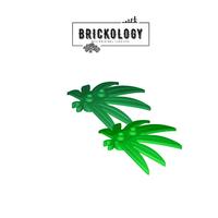 Gambar Lego Parts-Plant Leaves 6x5 Swordleaf w Open O Clip-10884 Multi Color - Magenta dari Brickology undefined 1 Tokopedia