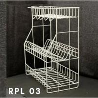 Gambar Rak Piring Wastafel RPL 3 Susun dari Fazha Malang undefined 2 Tokopedia