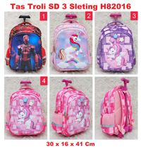 Gambar Tas Troli Sekolah SD Karakter Anak Frozen Unicorn Spiderman Karakter - Melody H93016 dari Toko-Asemka undefined 2 Tokopedia