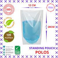 Gambar Standing Pouch 12 x 20 cm 1/4 Ltr - Plastik Vakum Sealer - 100PCS/PAK dari Metta OL Shop undefined 1 Tokopedia