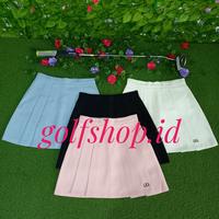 Gambar Rok Golf Wanita Mini Skirt Rok Tennis - Cream dari Golfshopid undefined 1 Tokopedia