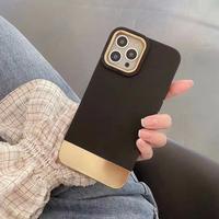 Gambar Case iPhone 12 GOLD PLATING Premium Casing Phone Pro Max Promax - Cream, iPhone 12Pro dari Should Be Case undefined 2 Tokopedia
