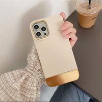 Gambar Case iPhone 12 GOLD PLATING Premium Casing Phone Pro Max Promax - Cream, iPhone 12Pro dari Should Be Case undefined 3 Tokopedia