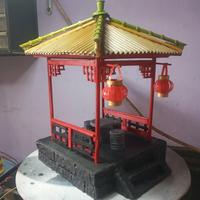 Gambar Miniatur pavillion Cina with lampion dari Kadipoloshop undefined 3 Tokopedia
