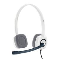 Gambar Logitech H150 Headset Stereo Dual Plug - Cloud White dari Logitech Official Store undefined 3 Tokopedia