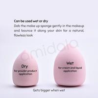 Gambar Spons Malian Tear Drop Makeup Beauty Blender Sponge with Silicone Case dari Amidala undefined 3 Tokopedia
