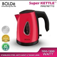 Gambar Kettle Listrik BOLDe - SUPER KETTLE MAGNETTO - Merah dari Toko Pusat Perabot undefined 1 Tokopedia