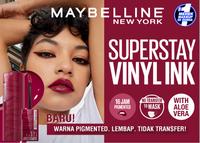Gambar MAYBELLINE Superstay Vinyl Ink Liquid Lipstik Make Up Lip - 10 Lippy dari maymakeup_stuff undefined 1 Tokopedia