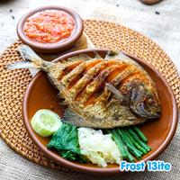 Gambar Ikan Dorang / Bawal Hitam / Black Pomfret - 1kg dari Frost Bitess undefined 3 Tokopedia