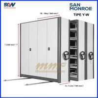 Gambar Roll O Pack San Monroe 3 Line 2 Bay, Mobile File 72 Compartment dari IBAD OFFICE SUPPLIES undefined 2 Tokopedia