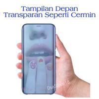 Gambar Case Clear View Vivo T1 5G / Y75 5G Flip Mirror Casing Standing Cover - Hitam, Vivo T1 5G dari DsaStore18 undefined 3 Tokopedia