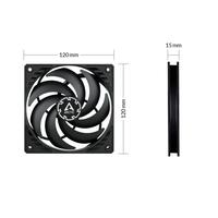 Gambar ARCTIC P12 SLIM PWM PST 3 PACK / 3in1 - 120mm FAN dari Toko Expert Komputer undefined 4 Tokopedia