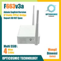 Gambar Modem ZTE F663 XPON ONT ZTE F663NV3a Suport EPON GPON + Adaptor - NEW - Unit Only dari Opticosmic Technology undefined 3 Tokopedia