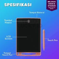 Gambar Papan Tulis Mainan Tablet Anak Gambar Corat Coret LCD Digital Portabel dari GIBRAN STORE 12 undefined 5 Tokopedia