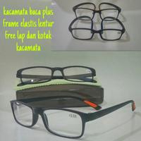 Gambar kacamata baca frame ringan +box dan lap dari wismak id undefined 1 Tokopedia
