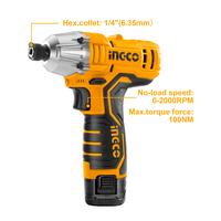 Gambar CIRLI12015 MESIN IMPACT DRIVER CORDLESS 12V dari INGCO INDONESIA undefined 4 Tokopedia