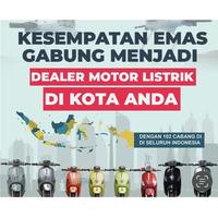 Gambar Sepeda Motor Listrik Vspa UWINFLY T3 Scooter Matic Bisa STNK SNI - Goda Lion, Off The Road dari Sepeda dan Motor Listrik undefined 5 Tokopedia