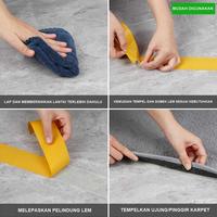 Gambar DOUBLE TAPE KUNING DUA SISI LEM TANPA BEKAS [SANTUNKU] - 3M KUNING dari santunku undefined 2 Tokopedia