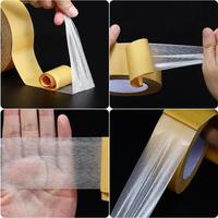 Gambar DOUBLE TAPE KUNING DUA SISI LEM TANPA BEKAS [SANTUNKU] - 3M KUNING dari santunku undefined 4 Tokopedia